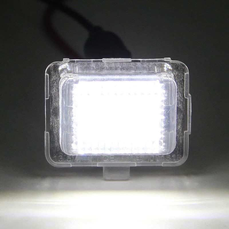 FOLGEMIR Top LED Number Plate Light, Number Plate 6000 K,