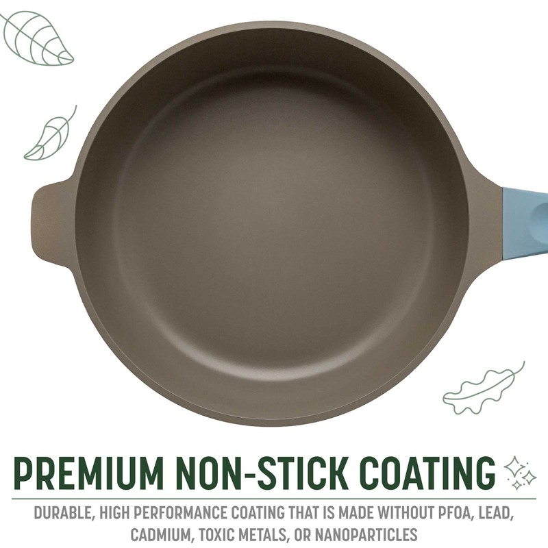 Goodful All-in-One Pan, Multilayer Nonstick, High-Performance Cast Construction, Multipurpose Design