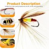 Señuelo Artificial Para Pesca, 64x Cebo Para Insectos Y Mosc