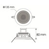 OMNITRONIC CS-4W Ceiling Loudspeaker ws
