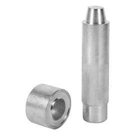 Eyelet Hole Punch Tool 4/12/ 14/17/ 20 mm Eyelet Hole Punch Tool Die Kit Grommet Setter Hollow Punch for Leather Craft Clothing Fabric Curtain Eyelet Hand Setter (2000# 20mm)