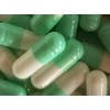 Empty Gelatin Capsules Size 3 Mint/White (100)