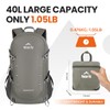 Venture Pal 40L Lightweight Packable Travel Hiking Backpack Daypack