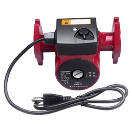 UPS26-99FC, 52722512 Water Circulator Pump 115V 1/6HP 3-Speed Boiler Pump for Hydronic Heating, Radiant Heating, Fan Coil Heating, Solar and Other System Types