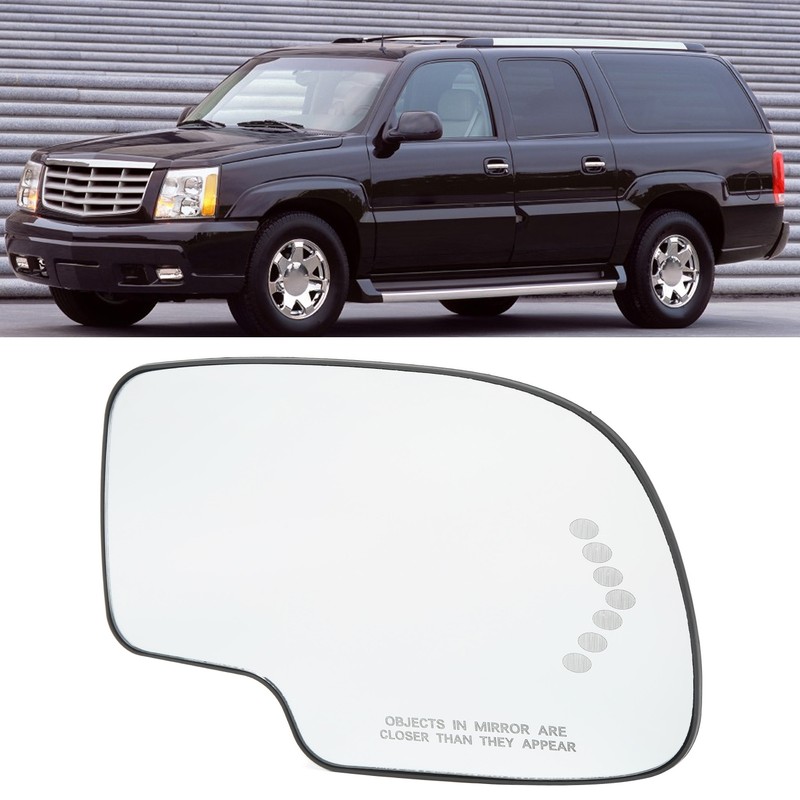 Side Heated Mirror Glass Rear View Mirror Glass with LED