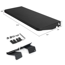 Stanbroil Folding Front Shelf for Masterbuilt Gravity Series 560 Charcoal Grill and Smoker, BBQ Grill Accessories for Masterbuilt MB20181522 Front Shelf