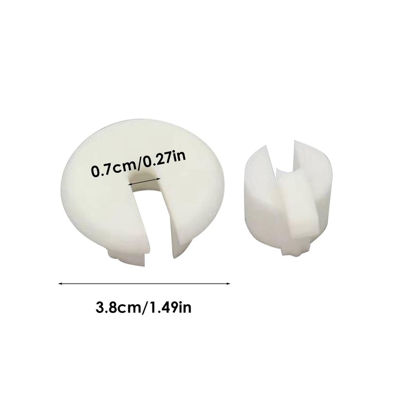 Cable Wall Bushing | Desk Cable Grommet - TV Wall