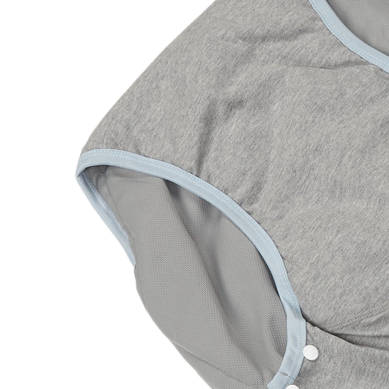 Adult Cloth Diaper XXL Light Gray High Absorption Leak Free