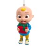 Kurt Adler Cocomelon JJ with Gift Box Christmas Ornament, 3.5-Inch,