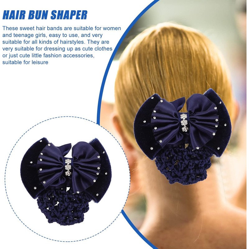 Didiseaon 4 Piezas cubierta de redes para el cabello para