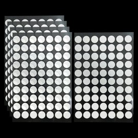 UUYYEO 350 Pcs 10 mm Clear Double Sided Adhesive Dots Small Round Sticky Dots Poster Hanging Dots Removable Sticky Dots for Paper Glue Points