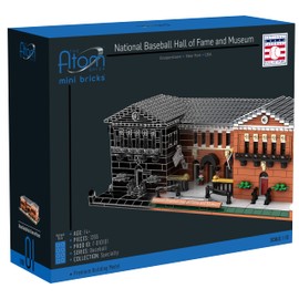 The Atom Brick National Baseball Hall of Fame and Museum Building Set