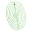 Milageto Oval Ruler, Drawing Templates for All Purpose, Multi-Function Formwork