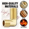 Worldwhere Wall Mount Commercial Faucet Installation kit,Brass 2 Pack Backsplash
