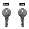 4Pcs CH506 Replacement Keys for Truck Tool Box,Universal Keys Compatible