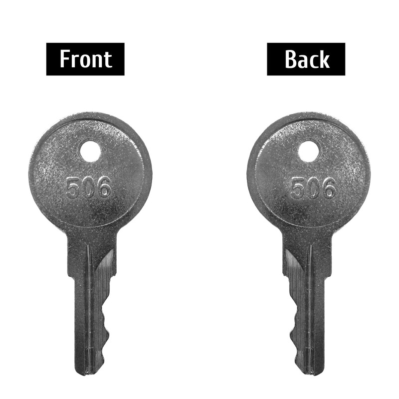 4Pcs CH506 Replacement Keys for Truck Tool Box,Universal Keys Compatible