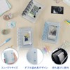 BLOOPIC Personal Organizer, Transparent, A7 Size, 6 Holes, Mini Clear