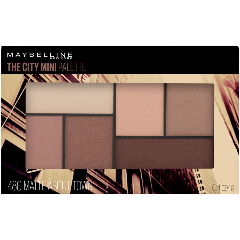 Maybelline New York The City Mini Eyeshadow Palette Makeup, Matte