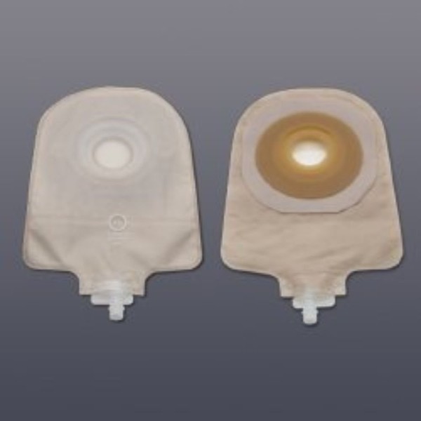 HOLLISTER Urostomy Pouch Premier One-Piece System 9" Length 1-1/4" Stoma Drainable (#8486, Sold Per Box)