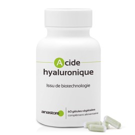 Biotechnologically derived hyaluronic acid, 100 mg / 60 capsules, guaranteed purity of the product is at least 90%, eyes, joints, skin, immune