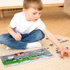 MAGNIKON Magnetic Game Vehicles 32 Magnets - Motor Skills Toy