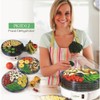 NutriChef Electric Countertop Food Dehydrator - Multi-Tier High-Heat Circulation Professional