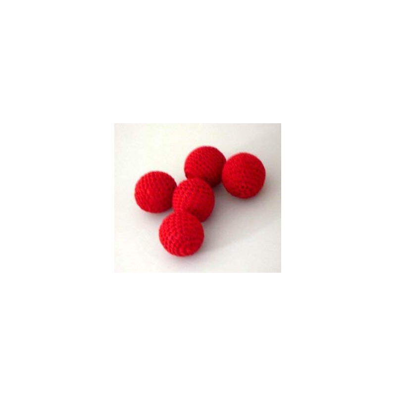 blue-ther 2pcs Crochet Ball (Dia 2.5cm,1 Magnetic+ 1 Normal) Magic