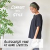 Women & Mens Japanese Bandana Wrap for Yoga, Elastic Cotton