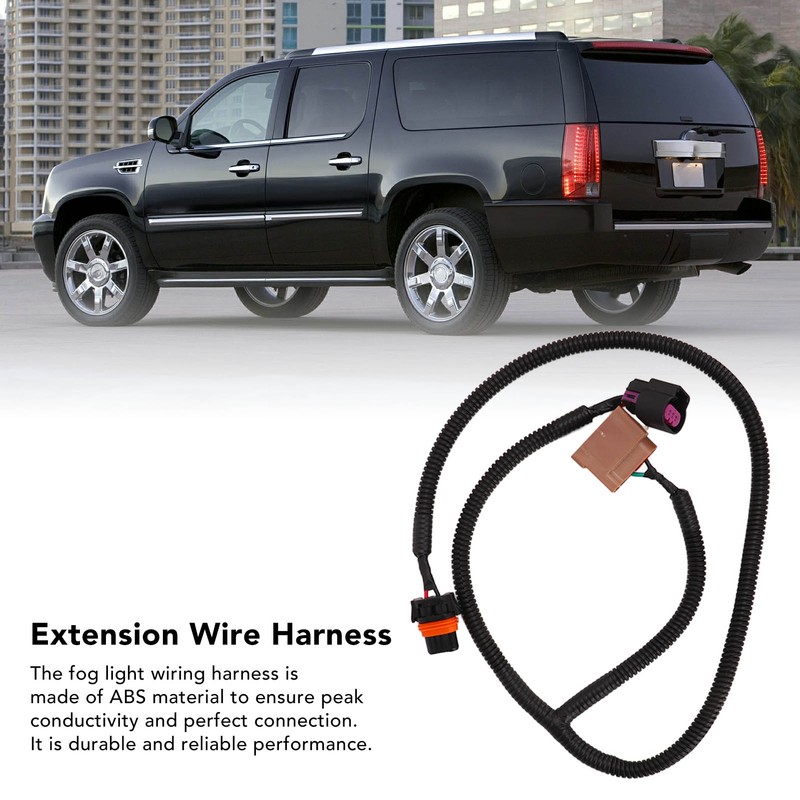 Fog Light Wiring Harness 15789983 Extension Wire Harness Replacement for