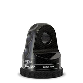 Factor55 ProLink XTV (ATV/UTV) Loaded Shackle Mount With Titanium Pin & Rubber Guard (6,000 Lbs) - Black