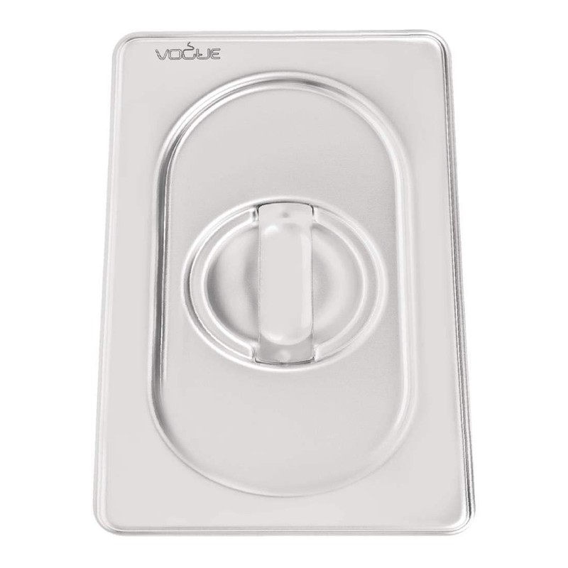 Vogue Heavy Duty Lid St/St - GN 1/9