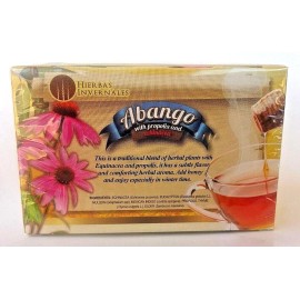 Therbal TE DE ABANGO TEA con PROPOLIS ECHINACEA 25 Bags Propoleo Equincea Eucalipto