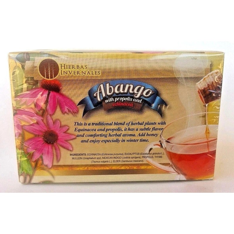 Therbal TE DE ABANGO TEA con PROPOLIS ECHINACEA 25 Bags