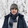 ZEPIQOR Beanie Hat, Men's Winter Warm Unisex Winter Hat, Knitted