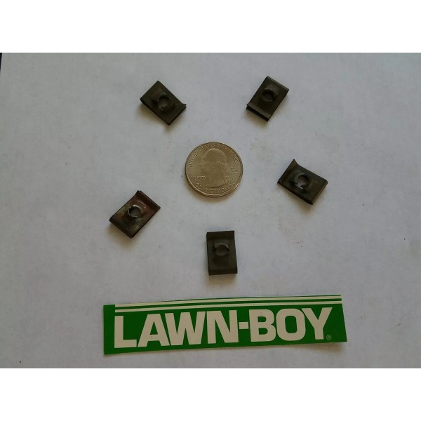 For Lawn-Boy (5) NOS OMC Lawn-Boy Mower Retaining Specialty Clips.