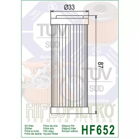 HifloFiltro Genuine HiFlo Oil Filter for KTM 350 SX-F 2023 2024 SXF Hiflofiltro - Pack of 3