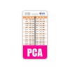 PCA Badge Buddy Vertical w/Height & Weight Conversion Charts (Standard,