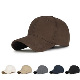 VivaViva 100% Cotton, Perfect for Outdoor & Casual | Fashionable Double Layer Structured Cap | Not Easy to Shape | Adjustable | UV Protection, Mountain Climbing, Traveling, Unisex, Suitable for Spring