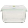 Glasslock 11.4-Cup Rectangle Handy Container,White