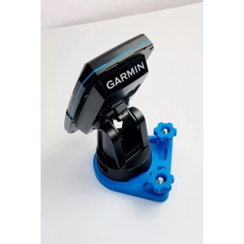 YAK Hobby 3D Garmin Striker 4 No Drill Rail Puck mount for OEM Striker 4 - BLACK - YAK HOBBY