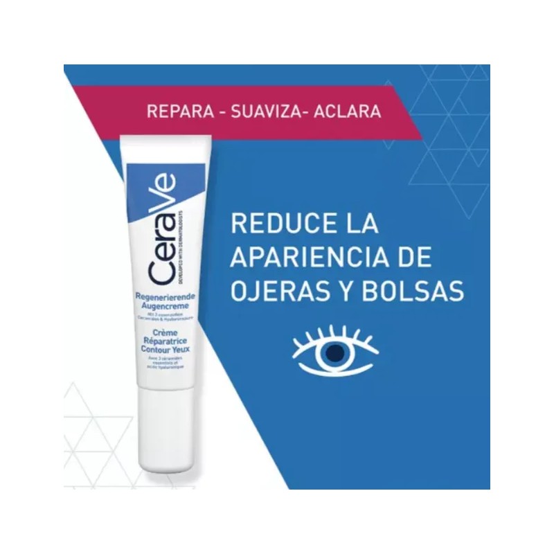 Cerave Contorno De Ojos Sensibles Sin Grasa 14ml