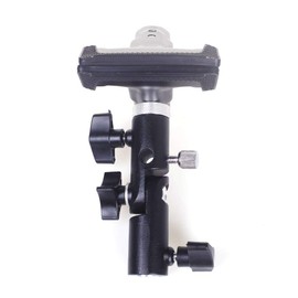 ANGEEK Reflector Clamp Clip Holder Light Stand Attachment Heavy Duty Metal Spring Clamp Holder with 5/8 Inch Bolts Max 5 cm Opening for Photo Studio Light Stand Arm for Reflector Backdrop and More