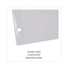 Universal 20818 Write-On/Erasable Indexes, Eight White Tabs, Letter, White