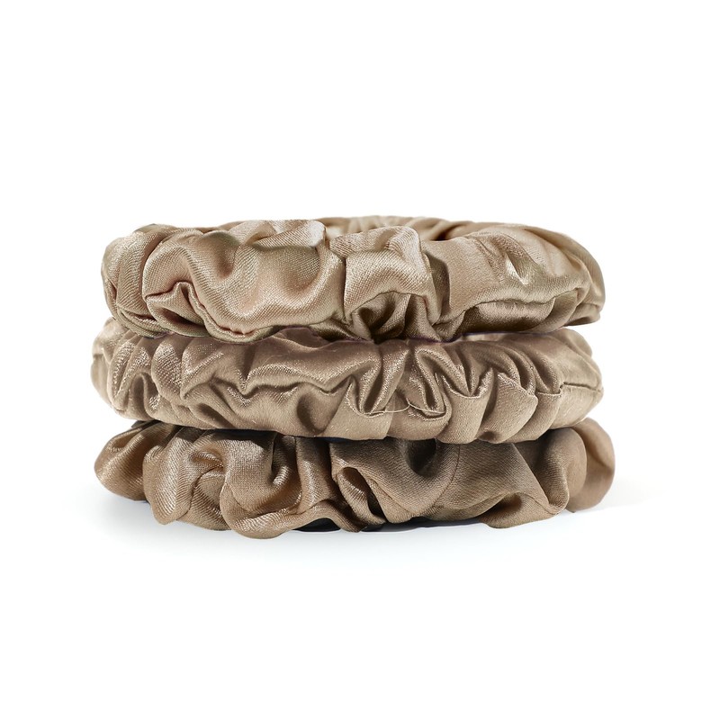 LILYSILK 100% Silk Hair Scrunchie Hair Rings Women's Ponytail Holder