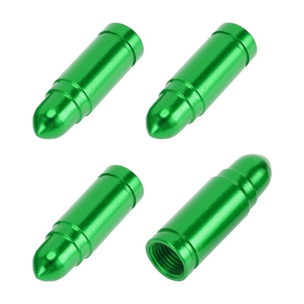 VekAuto 4 Stück Reifenventilkappen, 32x10MM Auto Radventilkappe Universal für Auto