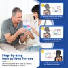 Rierousy Breath Trainer, Lung Trainer, Breathing Trainer with 4 Colourful