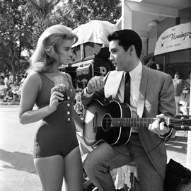 Elvis Presley Ann Margaret Behind The Scenes Viva Las Vegas Photo Art Hollywood Movie Photos Artwork 8x8