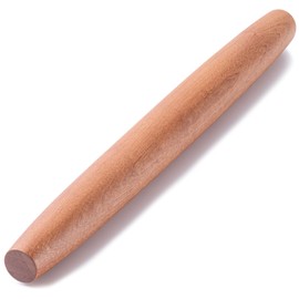 AISOSO French Rolling Pin, 15.75 Inches Wood Rolling Pins for Baking, Extra Long Classic Wooden Dough Roller for Fondant Pizza Pie Crust Cookie Pastry, Kitchen Baking Essentials, Brown