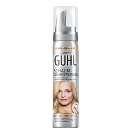 Guhl Schaum-Tönungsfestiger 82 Hell-Goldblond - 3er Pack (3x 75 ml) - mit Aloe Vera - schenkt sanften Halt - für lichtblondes bis mittelblondes und graues Haar
