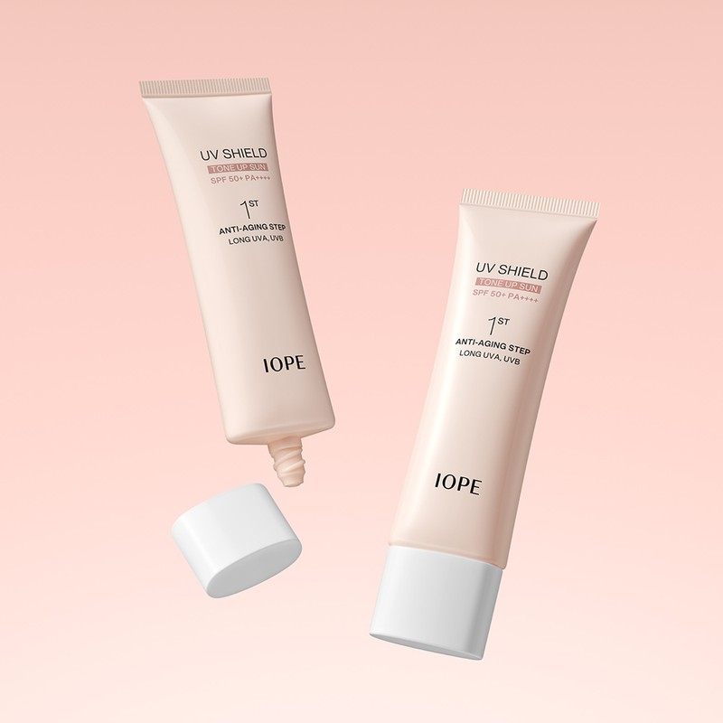 IOPE 아이오페 UV 쉴드 톤업 선 듀오(50ml+50ml) SPF50+/PA++++ (증정) UV